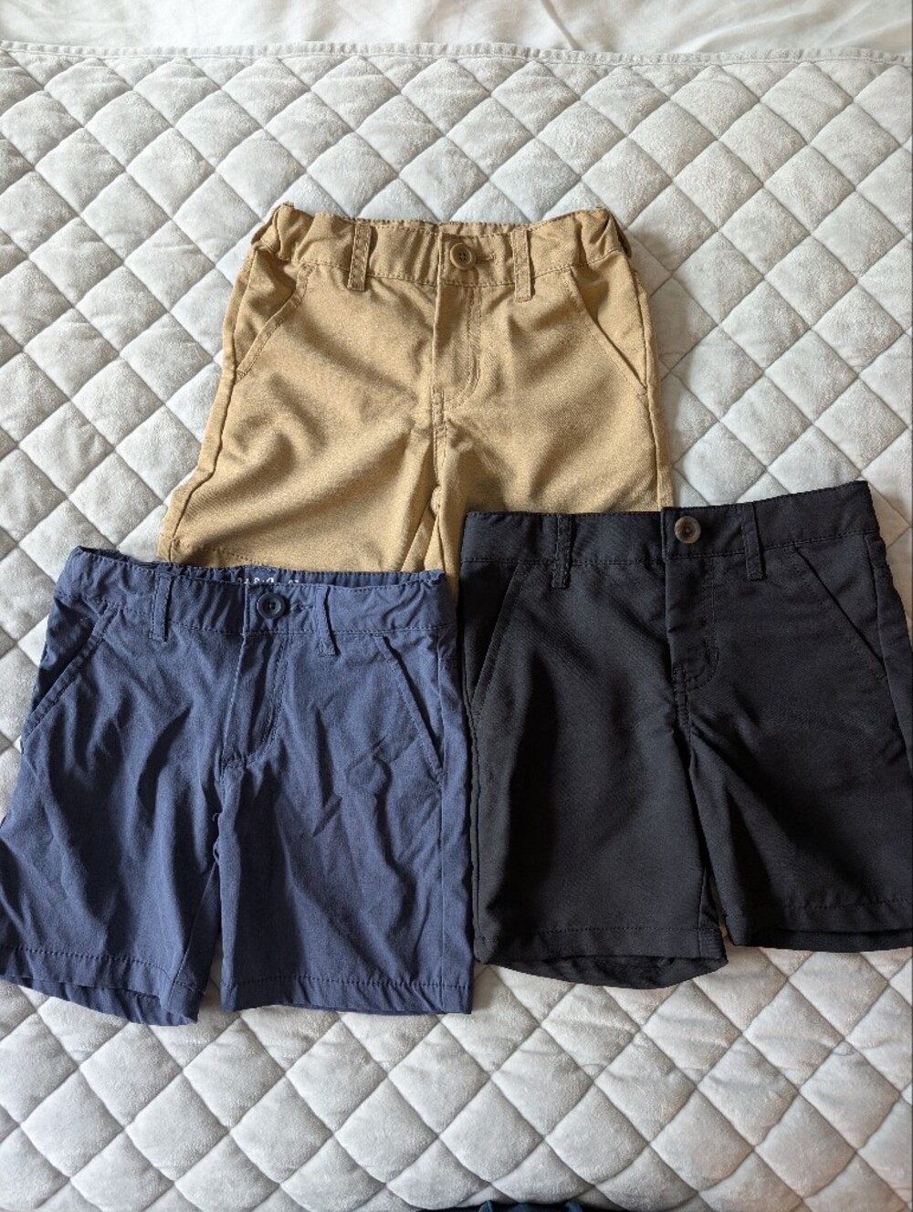 LIKE NEW Cat & Jack Toddler Boys Quick Dry Shorts, Set Of 3x, Size 4T
